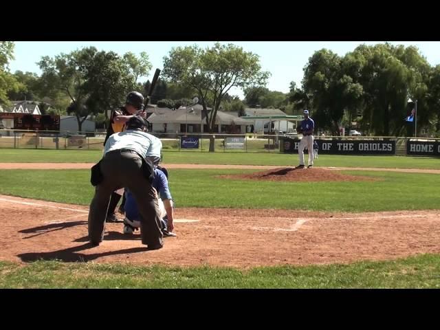 Stefanich brothers hit singles for the Hartford Hawks