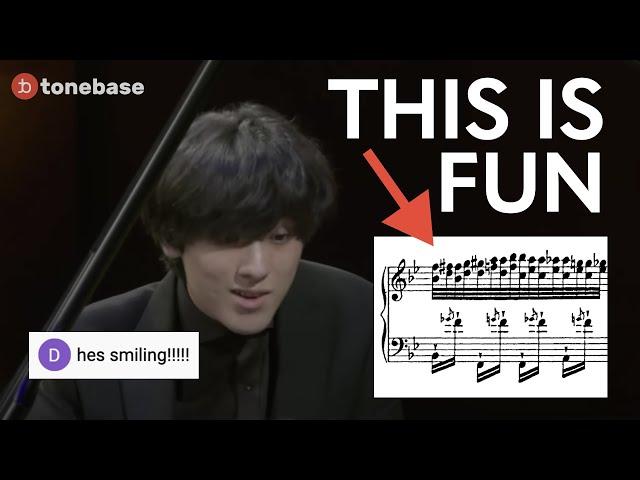 Yunchan Lim 임윤찬 LAUGHS in the face of Liszt's hardest piece (Feux follets)