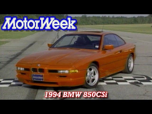 1994 BMW 850CSi | Retro Review