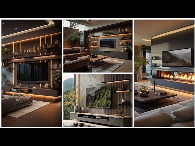 Idées et astuces salons cabinets design ideas | TV wall unit decoration| meubles de télévision 2024