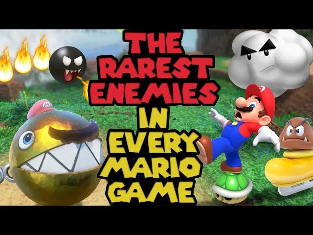 The Rarest Enemies in Every Mario Game