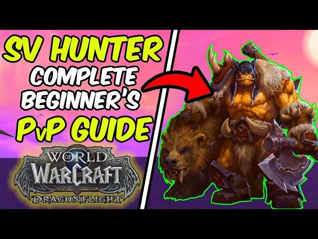 COMPLETE BEGINNER’s Guide to Survival Hunter PvP  (Races / Rotation / Stats / Pets)