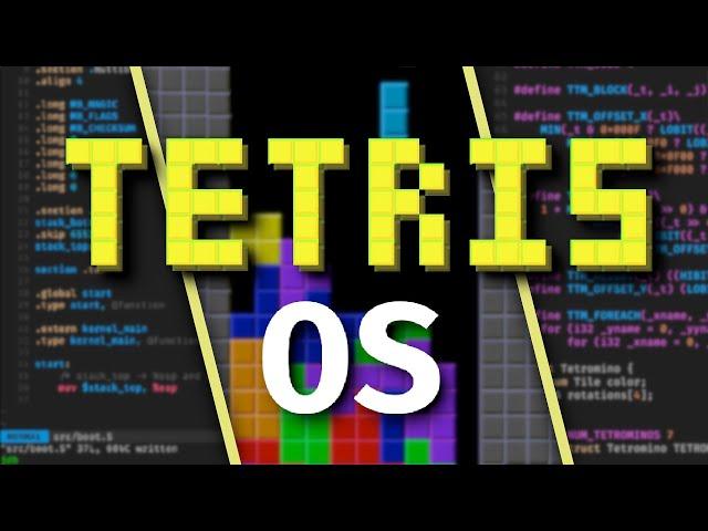 I made an entire OS that only runs Tetris