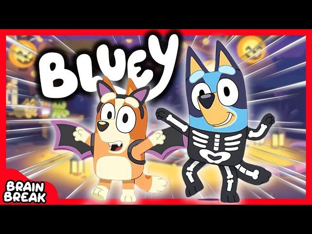 Bluey’s Halloween ‘Would You Rather’  | Fun Game Brain Break for Kids & Family! Danny Go Noodle