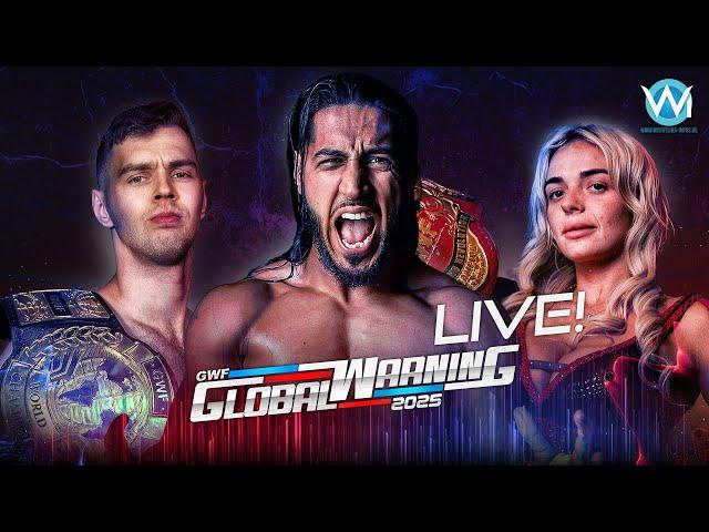  GWF Global Warning 2025 | Komplette Wrestling-Show LIVE