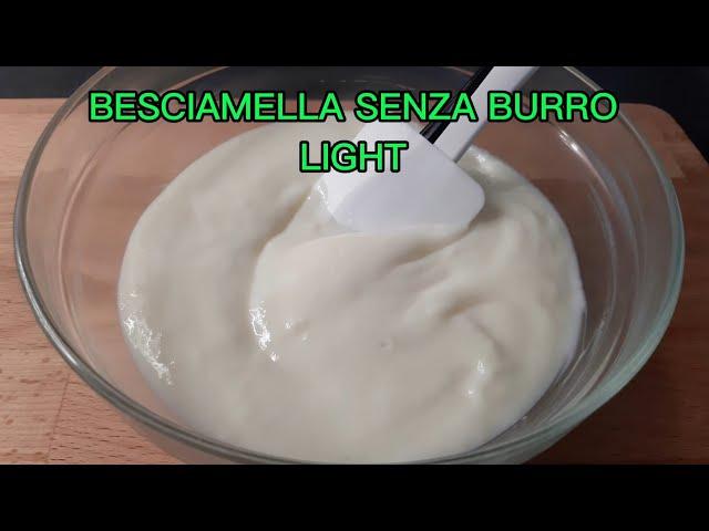 BECHAMEL ,without butter, light recipe