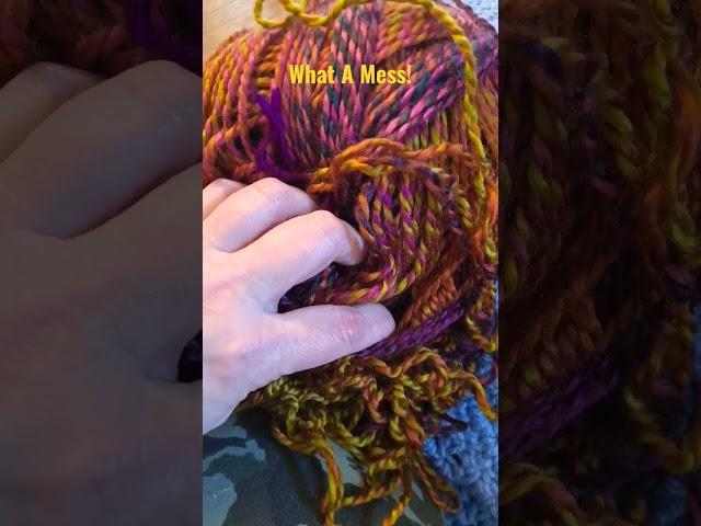 Yarn Barf!  What the Heck Happened?!