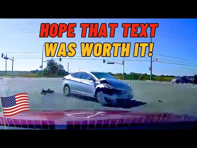 That car had AGES to slow down - Idiots In Cars Compilation #379