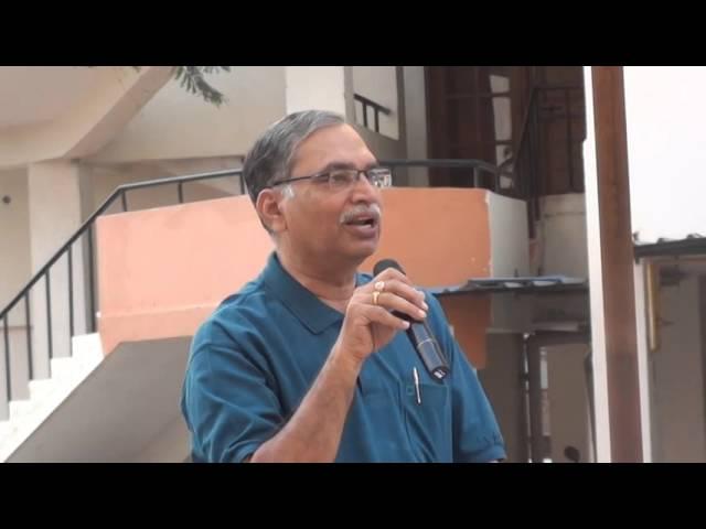 Tyagaraja Aradhana Celebrations   - Shri Madduri  Somanadham's Welcome speech M2U01144