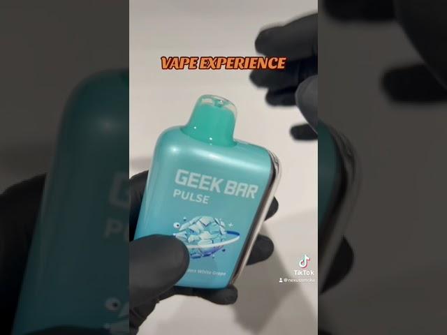 *FROZEN* GEEK BAR PULSE Disposable Vape Unboxing