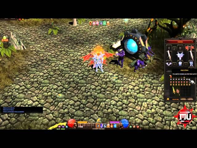 How to make wings LVL 1 - MU Online HD