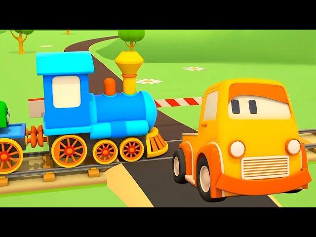 Car cartoon for kids & trains for kids - Trains cartoons for kids & street vehicles for kids