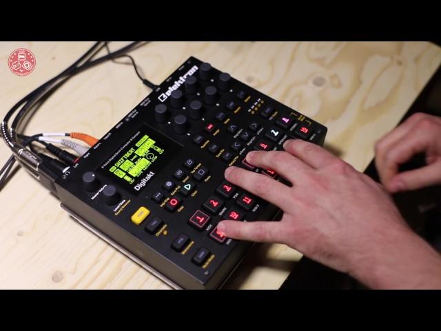 Superbooth 2017: Elektron Digitakt Sound  Demo (no talk)