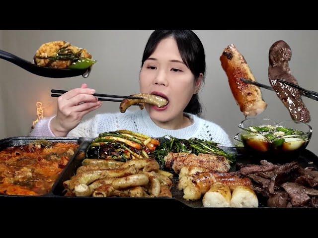 mukbang, spicy. ASMR.