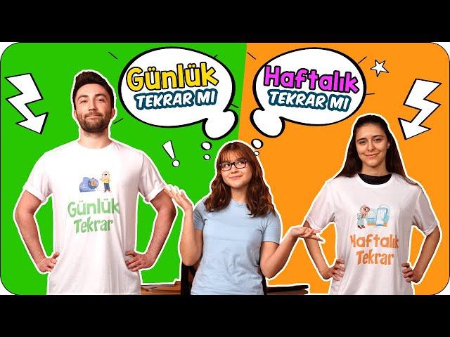 Günlük Tekrar Mı, Haftalık Tekrar Mı?  w/ Elif Ebru Kıldıroğlu
