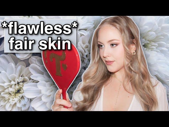 How to *Perfect* Fair Skin Wedding Makeup | Tips & Tricks for Pale Skin