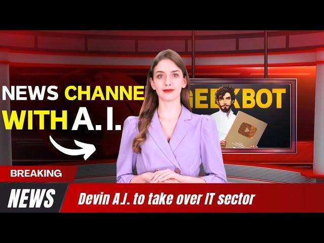 How to Create AI News Channel for MILLIONS of views in 2024