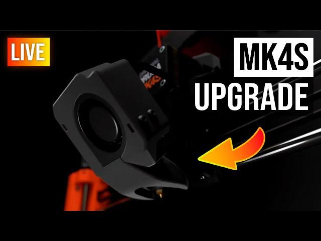 MK4S Upgrade Unboxing [LIVE]