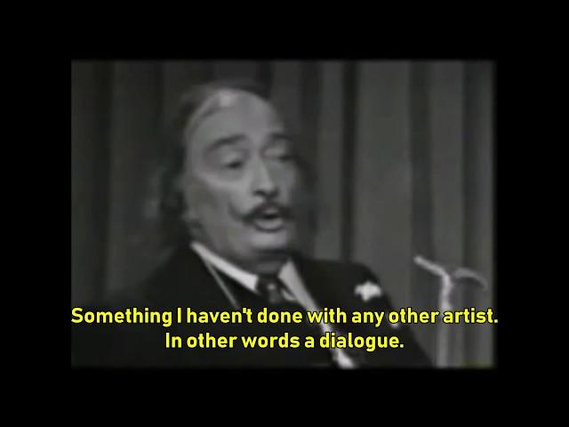 Salvador Dalí talks about Pablo Picasso [ENG Sub]