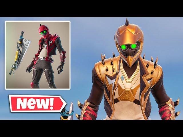 New Drakon Steel Rider Bundle In Fortnite | Gameplay & Review