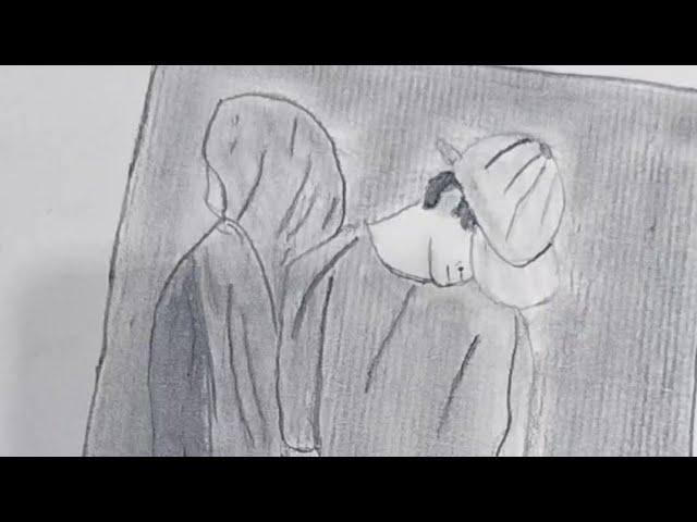 Beautiful sketch || my video   @Duaesthetic