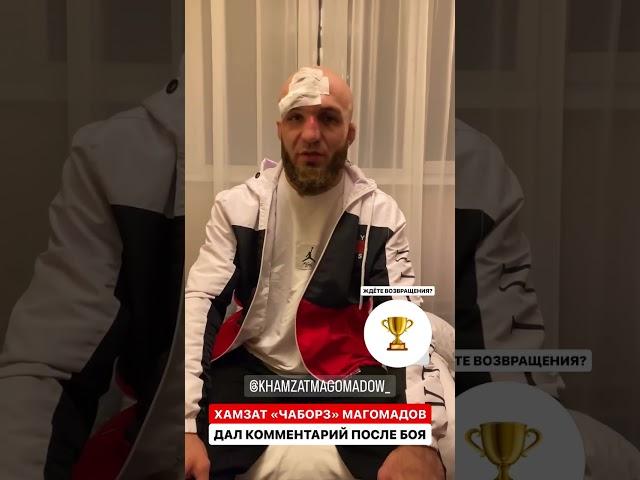 Хамзат Чаборз Магомадов здоров и без травм #russia #попмма #hfcmma #хардкормма