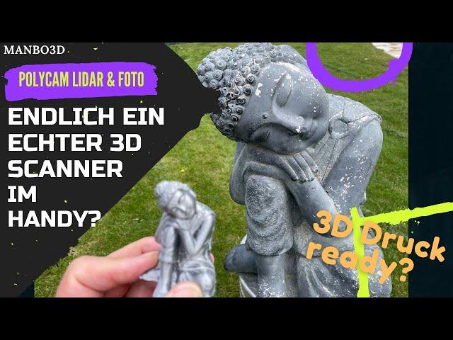 Endlich eine ECHTE 3D Scanner App? Polycam mit LiDAR & Foto