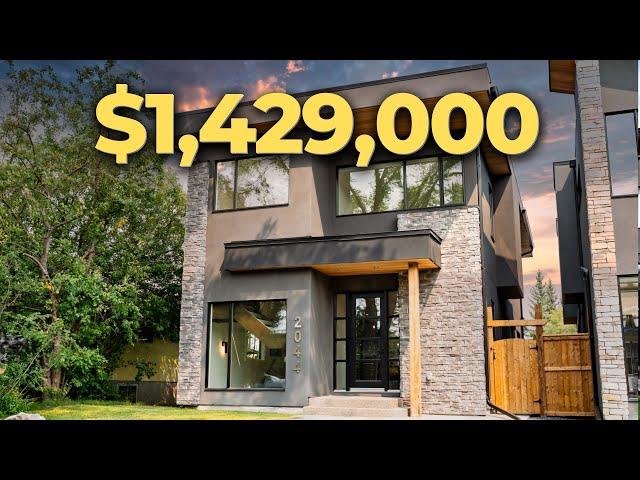 Inside a LUXURY $1,429,000 Custom Built Home in Altadore! - Calgary Million Dollar Tour