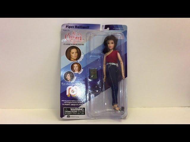 Mego Classic 8" Figure Charmed Piper Halliwell T.V. Favorites Series Toy Unboxing & Review