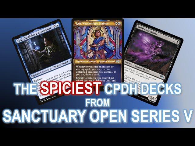 The Spiciest Competitive Pauper EDH Decks from Sanctuary Open V