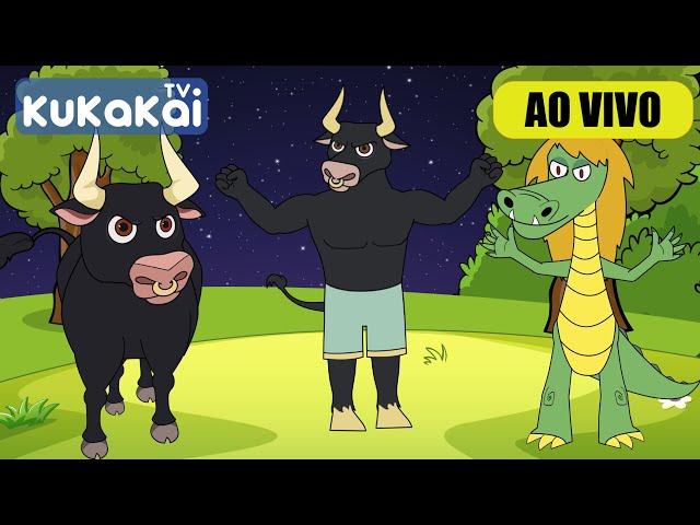 AO VIVO - Boi da Cara Preta, Cuca, Nana Neném - KuKaKai Tv | Vídeo Infantil | Português