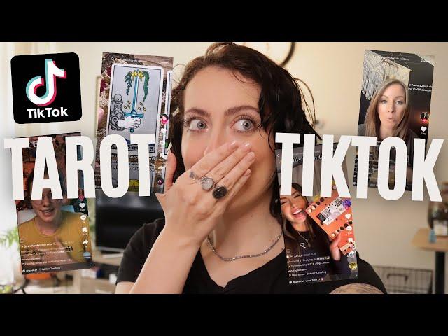 Is Tarot TikTok a MESS? 🫢 Reacting to Tarot TikToks