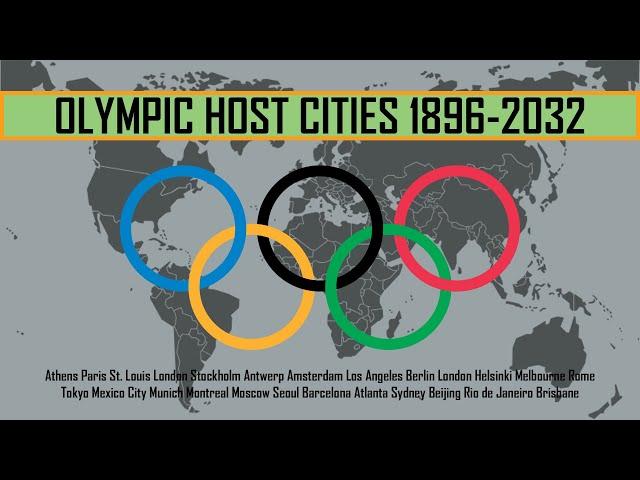 Olympic Cities | Olympic Host Cities 1896-2032