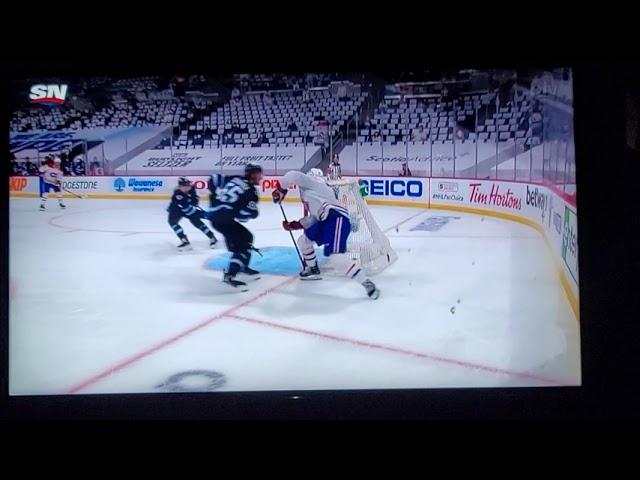 MONSTER HIT - Jake Evans Gets Destroyed By Mark Scheifele (Jets vs Canadiens)