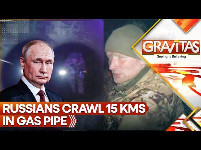 Russian Troops Crawl Through Gas Pipe To Capture Towns, Ukraine Desperate For Deal | Gravitas LIVE