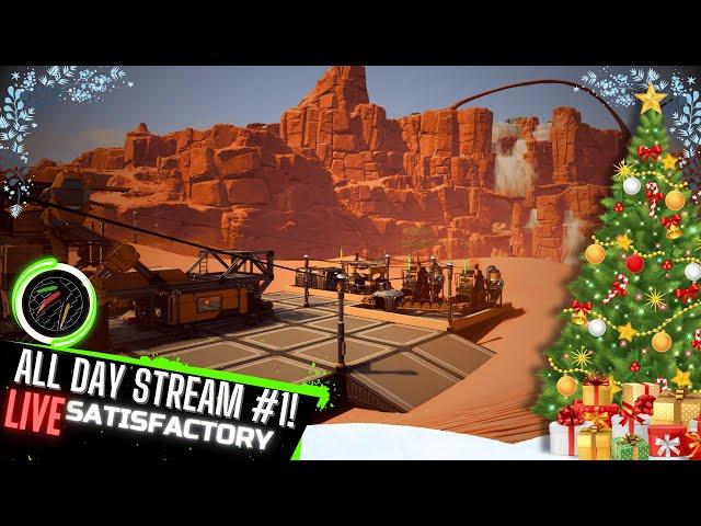 ALL DAY STREAM #1 : SATISFACTORY AND MORE! | Triclaw Gaming LIve Stream