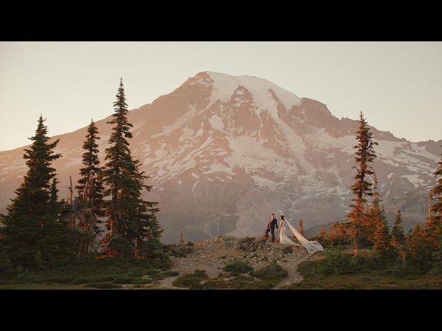 Intimate Wedding in Mt. Rainier National Park