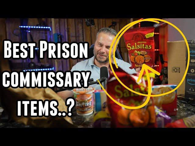 Best Prison Commissary items REACTION and MAIL CALL!