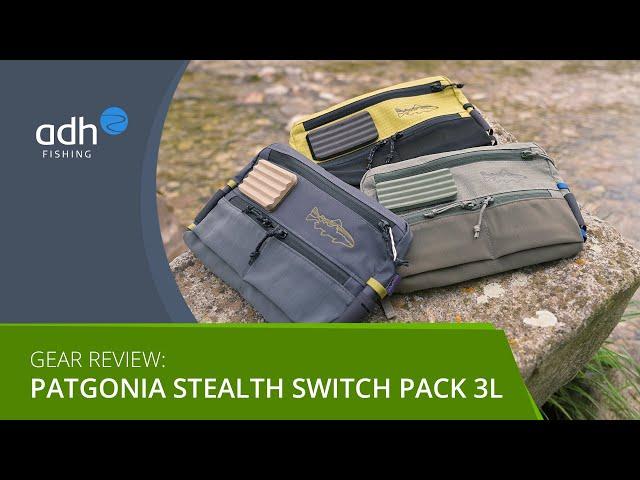 Patagonia Stealth Switch Pack 3L - flexible 100% recycled 3-in-1 Chest Pack for your Waders.