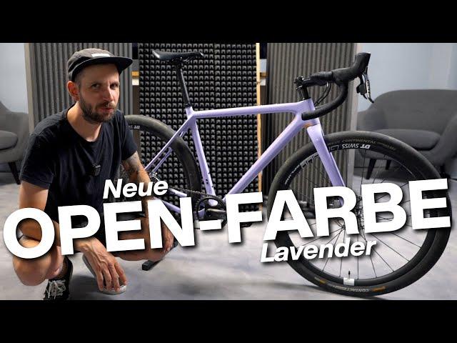 NEW (OLD) BIKE DAY! Neue Serien-Farbe am OPEN U.P. Lavender mit SRAM Red, Force, XX1 Mullet