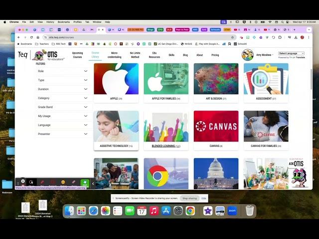 OTIS for Educators PD