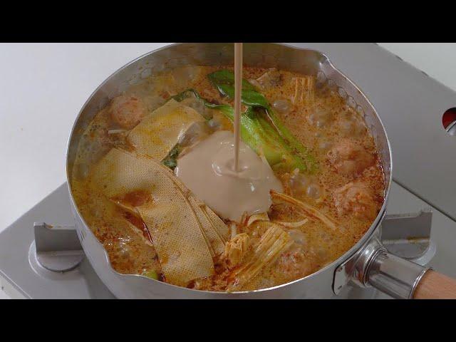 Easiest way to make malatang at home! (Chinese Spicy Hot Pot)