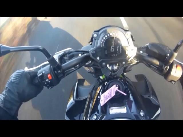 2017 Kawasaki Z650 First Ride - Via Moto Kawasaki