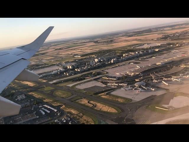 HOP! Embraer 190 Takeoff from CDG