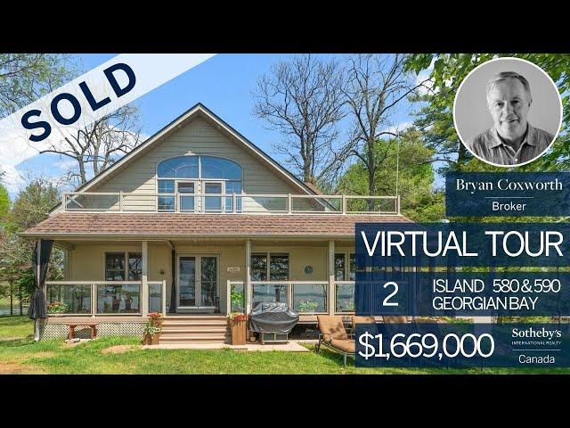 SOLD: Virtual Tour: 2 Island 580 & Island 590, Georgian Bay