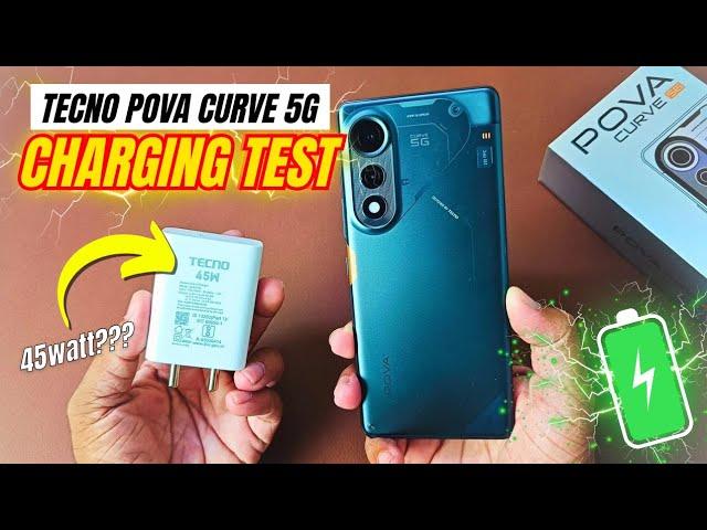 Tecno POVA Curve 5G Charging Test