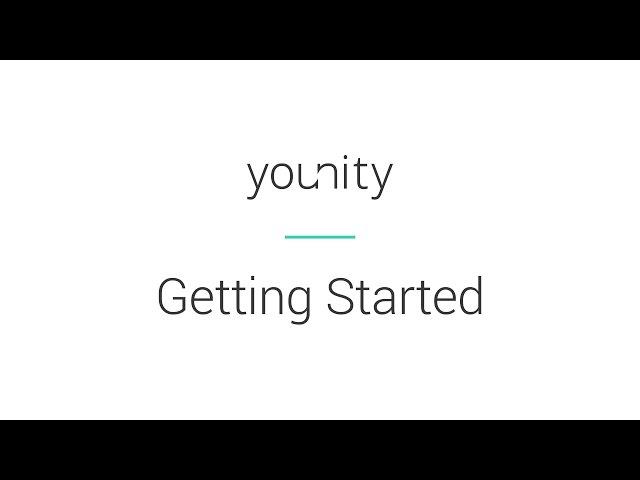 Getting Started With younity