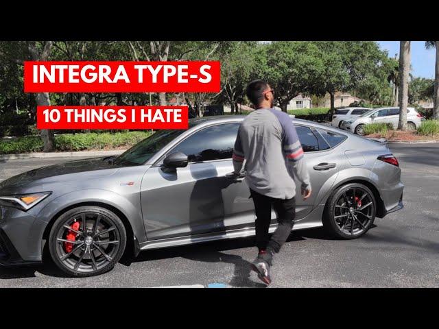 Acura Integra Type S | 10 Things I Hate #acura #honda #types #typer #fl5 #de5 #soflo