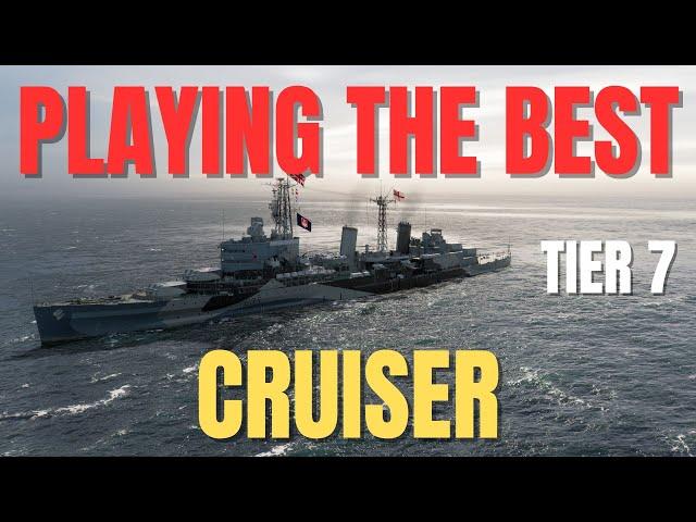 Playing The Best Tier 7 Cruiser in World of Warships WOWS