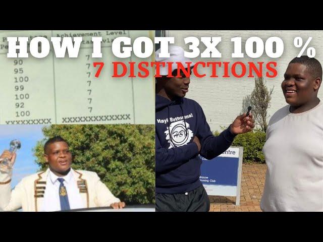 HOW I GOT 100 % IN MATHS -PHYSICS- ACCOUNTING | 7 DISTINCTION IN MATRIC |MBCHB |MEDICINE